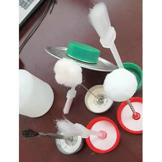 胶水金属瓶盖刷